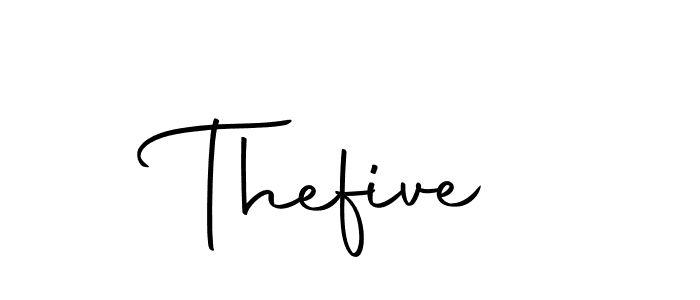 if you are searching for the best signature style for your name Thefive. so please give up your signature search. here we have designed multiple signature styles  using Autography-DOLnW. Thefive signature style 10 images and pictures png