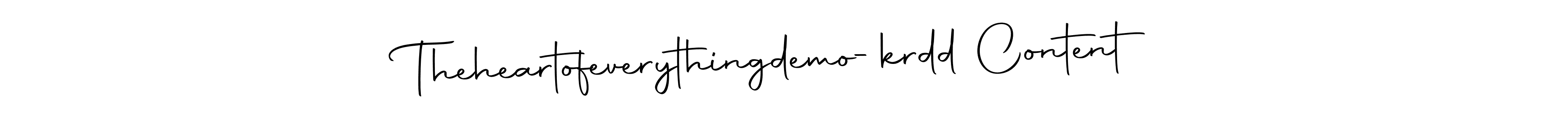 Make a beautiful signature design for name Theheartofeverythingdemo-krdd Content. Use this online signature maker to create a handwritten signature for free. Theheartofeverythingdemo-krdd Content signature style 10 images and pictures png