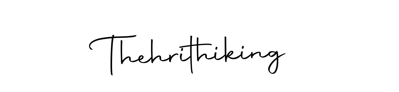 Use a signature maker to create a handwritten signature online. With this signature software, you can design (Autography-DOLnW) your own signature for name Thehrithiking. Thehrithiking signature style 10 images and pictures png