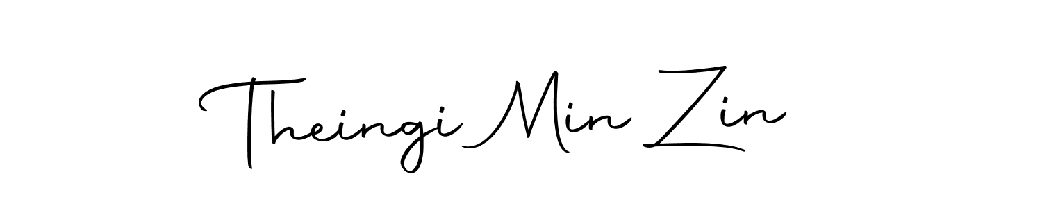 The best way (Autography-DOLnW) to make a short signature is to pick only two or three words in your name. The name Theingi Min Zin include a total of six letters. For converting this name. Theingi Min Zin signature style 10 images and pictures png