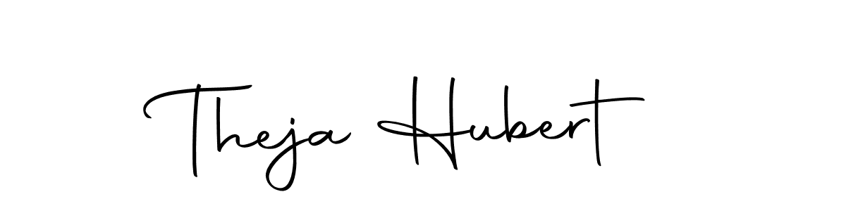 Once you've used our free online signature maker to create your best signature Autography-DOLnW style, it's time to enjoy all of the benefits that Theja Hubert name signing documents. Theja Hubert signature style 10 images and pictures png