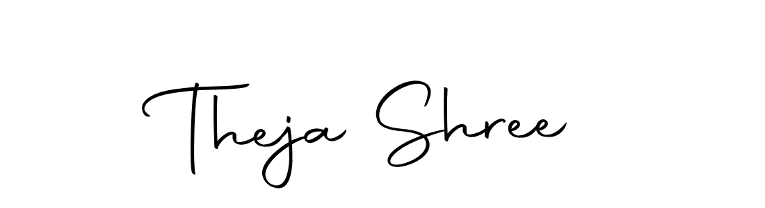 Theja Shree stylish signature style. Best Handwritten Sign (Autography-DOLnW) for my name. Handwritten Signature Collection Ideas for my name Theja Shree. Theja Shree signature style 10 images and pictures png