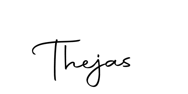 Create a beautiful signature design for name Thejas. With this signature (Autography-DOLnW) fonts, you can make a handwritten signature for free. Thejas signature style 10 images and pictures png