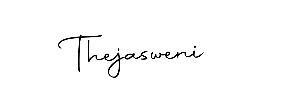 Make a beautiful signature design for name Thejasweni. Use this online signature maker to create a handwritten signature for free. Thejasweni signature style 10 images and pictures png