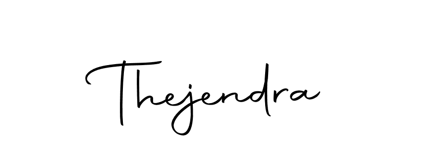 Create a beautiful signature design for name Thejendra. With this signature (Autography-DOLnW) fonts, you can make a handwritten signature for free. Thejendra signature style 10 images and pictures png