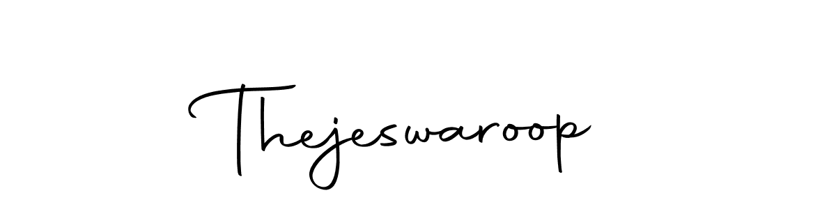 if you are searching for the best signature style for your name Thejeswaroop. so please give up your signature search. here we have designed multiple signature styles  using Autography-DOLnW. Thejeswaroop signature style 10 images and pictures png