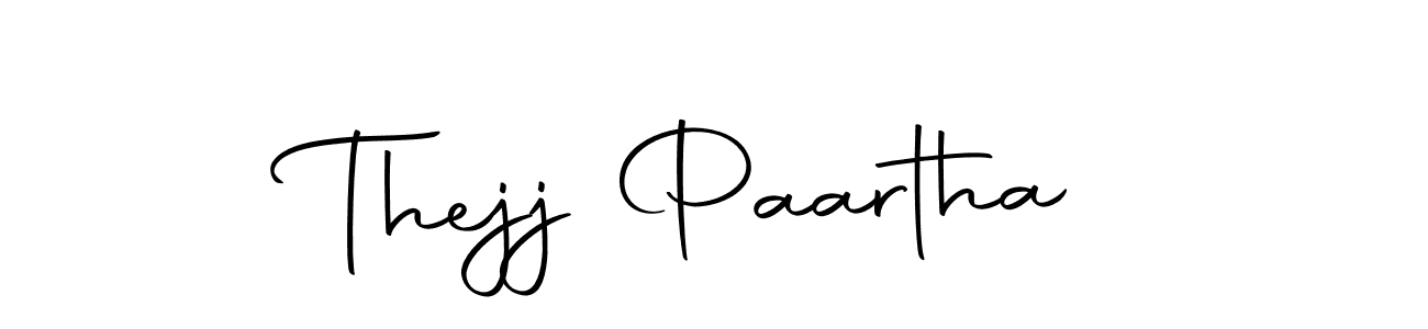 Design your own signature with our free online signature maker. With this signature software, you can create a handwritten (Autography-DOLnW) signature for name Thejj Paartha. Thejj Paartha signature style 10 images and pictures png