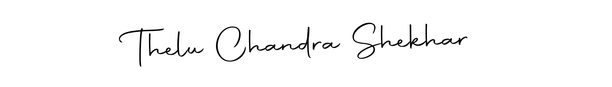 How to make Thelu Chandra Shekhar signature? Autography-DOLnW is a professional autograph style. Create handwritten signature for Thelu Chandra Shekhar name. Thelu Chandra Shekhar signature style 10 images and pictures png