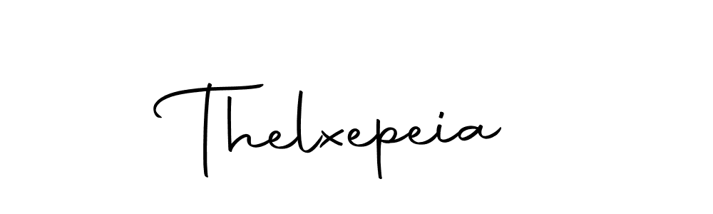 Create a beautiful signature design for name Thelxepeia. With this signature (Autography-DOLnW) fonts, you can make a handwritten signature for free. Thelxepeia signature style 10 images and pictures png