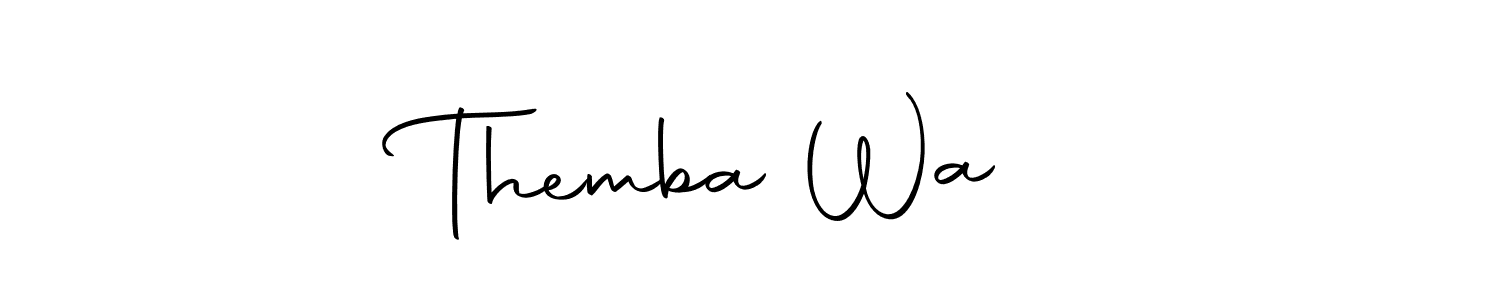 if you are searching for the best signature style for your name Themba Wa♥️. so please give up your signature search. here we have designed multiple signature styles  using Autography-DOLnW. Themba Wa♥️ signature style 10 images and pictures png