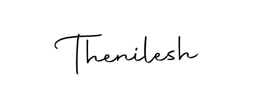 Make a beautiful signature design for name Thenilesh. Use this online signature maker to create a handwritten signature for free. Thenilesh signature style 10 images and pictures png