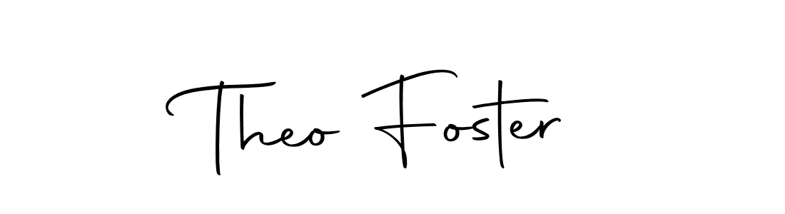 The best way (Autography-DOLnW) to make a short signature is to pick only two or three words in your name. The name Theo Foster include a total of six letters. For converting this name. Theo Foster signature style 10 images and pictures png