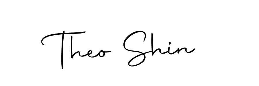 Create a beautiful signature design for name Theo Shin. With this signature (Autography-DOLnW) fonts, you can make a handwritten signature for free. Theo Shin signature style 10 images and pictures png