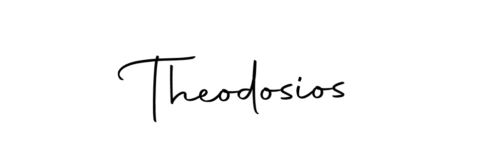 Use a signature maker to create a handwritten signature online. With this signature software, you can design (Autography-DOLnW) your own signature for name Theodosios. Theodosios signature style 10 images and pictures png