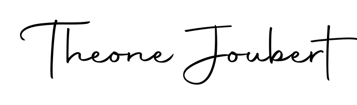 Designed for modern professionals: Theone Joubert name signature crafted with Autography-DOLnW script. Ready for digital PDF workflows. Theone Joubert signature style 10 images and pictures png