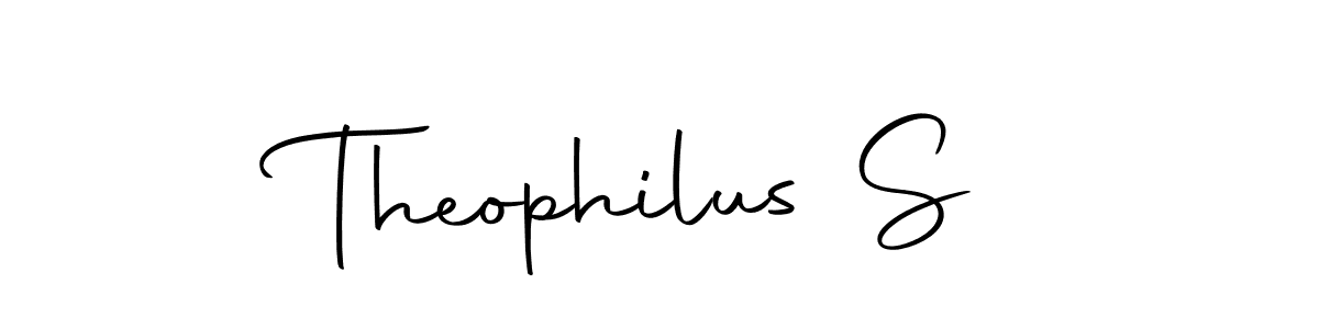 You can use this online signature creator to create a handwritten signature for the name Theophilus S. This is the best online autograph maker. Theophilus S signature style 10 images and pictures png