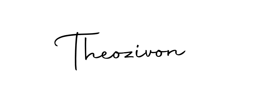 Make a beautiful signature design for name Theozivon. With this signature (Autography-DOLnW) style, you can create a handwritten signature for free. Theozivon signature style 10 images and pictures png