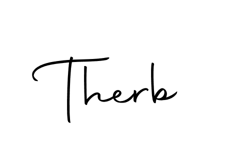 Also we have Therb name is the best signature style. Create professional handwritten signature collection using Autography-DOLnW autograph style. Therb signature style 10 images and pictures png