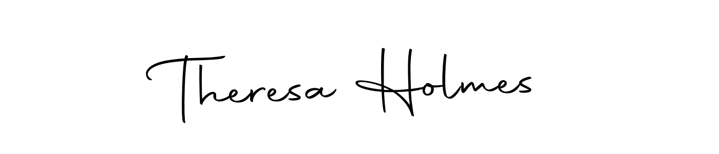 Use a signature maker to create a handwritten signature online. With this signature software, you can design (Autography-DOLnW) your own signature for name Theresa Holmes. Theresa Holmes signature style 10 images and pictures png
