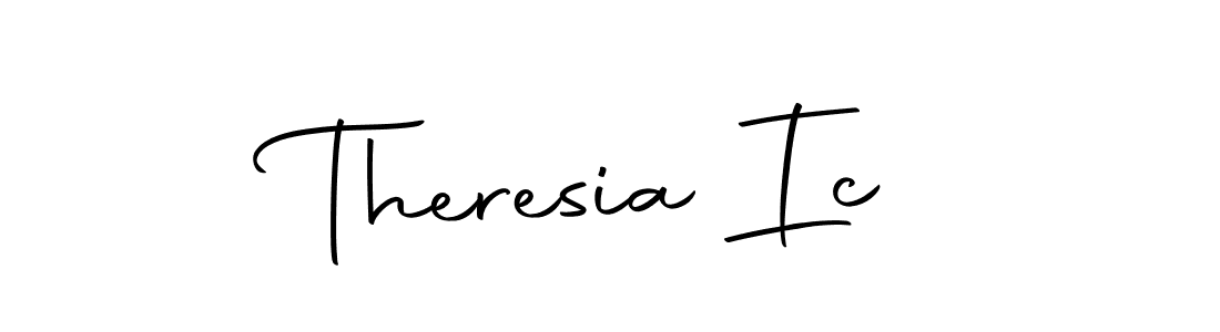 Here are the top 10 professional signature styles for the name Theresia Ic. These are the best autograph styles you can use for your name. Theresia Ic signature style 10 images and pictures png