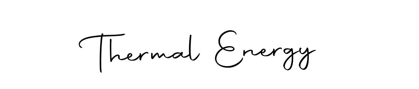 Create a beautiful signature design for name Thermal Energy. With this signature (Autography-DOLnW) fonts, you can make a handwritten signature for free. Thermal Energy signature style 10 images and pictures png