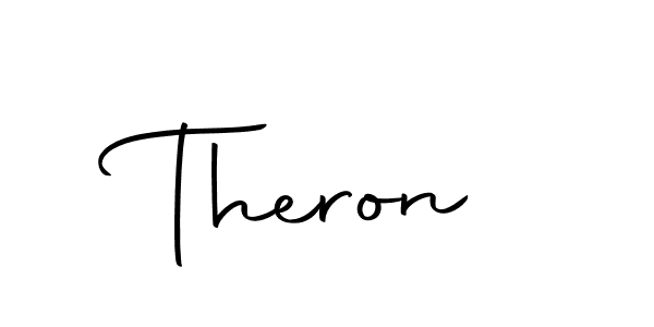 Theron stylish signature style. Best Handwritten Sign (Autography-DOLnW) for my name. Handwritten Signature Collection Ideas for my name Theron. Theron signature style 10 images and pictures png