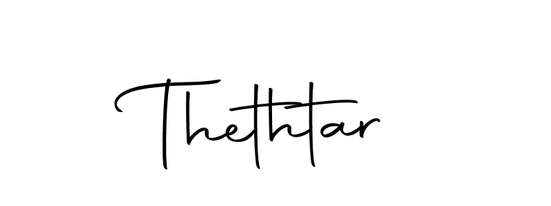 Design your own signature with our free online signature maker. With this signature software, you can create a handwritten (Autography-DOLnW) signature for name Thethtar. Thethtar signature style 10 images and pictures png