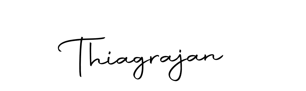 Use a signature maker to create a handwritten signature online. With this signature software, you can design (Autography-DOLnW) your own signature for name Thiagrajan. Thiagrajan signature style 10 images and pictures png