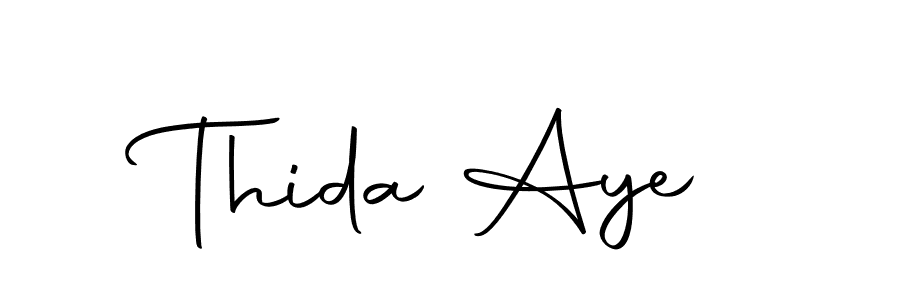 You can use this online signature creator to create a handwritten signature for the name Thida Aye. This is the best online autograph maker. Thida Aye signature style 10 images and pictures png