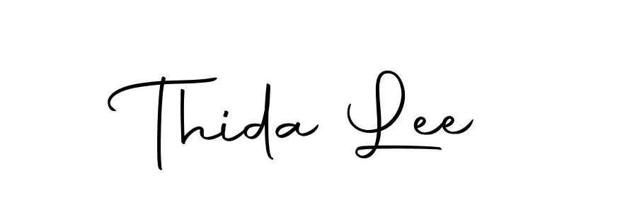How to make Thida Lee signature? Autography-DOLnW is a professional autograph style. Create handwritten signature for Thida Lee name. Thida Lee signature style 10 images and pictures png