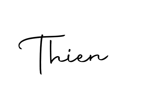 How to make Thien signature? Autography-DOLnW is a professional autograph style. Create handwritten signature for Thien name. Thien signature style 10 images and pictures png