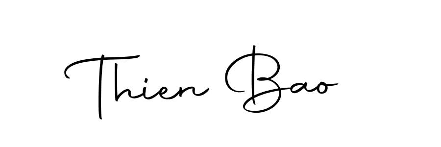 Thien Bao stylish signature style. Best Handwritten Sign (Autography-DOLnW) for my name. Handwritten Signature Collection Ideas for my name Thien Bao. Thien Bao signature style 10 images and pictures png
