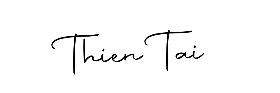 Make a beautiful signature design for name Thien Tai. With this signature (Autography-DOLnW) style, you can create a handwritten signature for free. Thien Tai signature style 10 images and pictures png