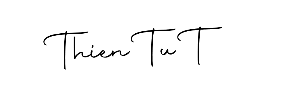 if you are searching for the best signature style for your name Thien Tu T. so please give up your signature search. here we have designed multiple signature styles  using Autography-DOLnW. Thien Tu T signature style 10 images and pictures png