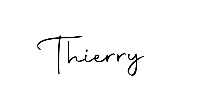 if you are searching for the best signature style for your name Thierry. so please give up your signature search. here we have designed multiple signature styles  using Autography-DOLnW. Thierry signature style 10 images and pictures png