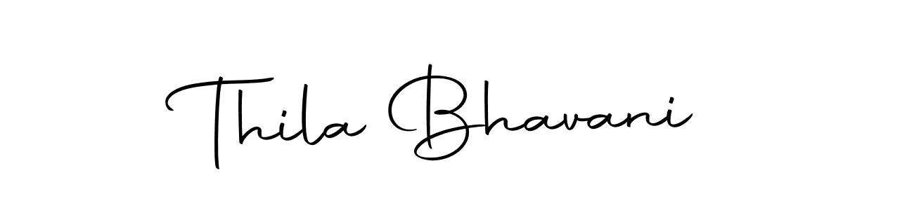 You should practise on your own different ways (Autography-DOLnW) to write your name (Thila Bhavani) in signature. don't let someone else do it for you. Thila Bhavani signature style 10 images and pictures png
