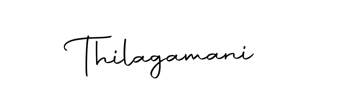Create a beautiful signature design for name Thilagamani. With this signature (Autography-DOLnW) fonts, you can make a handwritten signature for free. Thilagamani signature style 10 images and pictures png