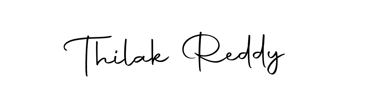 You can use this online signature creator to create a handwritten signature for the name Thilak Reddy. This is the best online autograph maker. Thilak Reddy signature style 10 images and pictures png