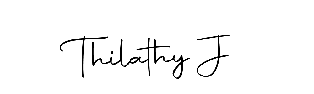Make a beautiful signature design for name Thilathy J. With this signature (Autography-DOLnW) style, you can create a handwritten signature for free. Thilathy J signature style 10 images and pictures png