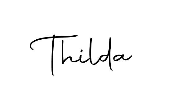 Autography-DOLnW is a professional signature style that is perfect for those who want to add a touch of class to their signature. It is also a great choice for those who want to make their signature more unique. Get Thilda name to fancy signature for free. Thilda signature style 10 images and pictures png