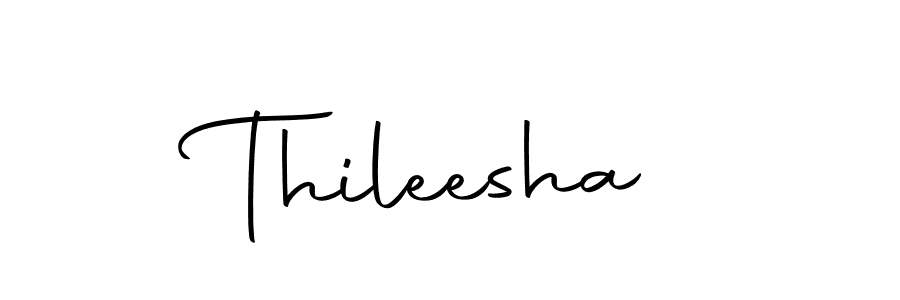 Use a signature maker to create a handwritten signature online. With this signature software, you can design (Autography-DOLnW) your own signature for name Thileesha. Thileesha signature style 10 images and pictures png