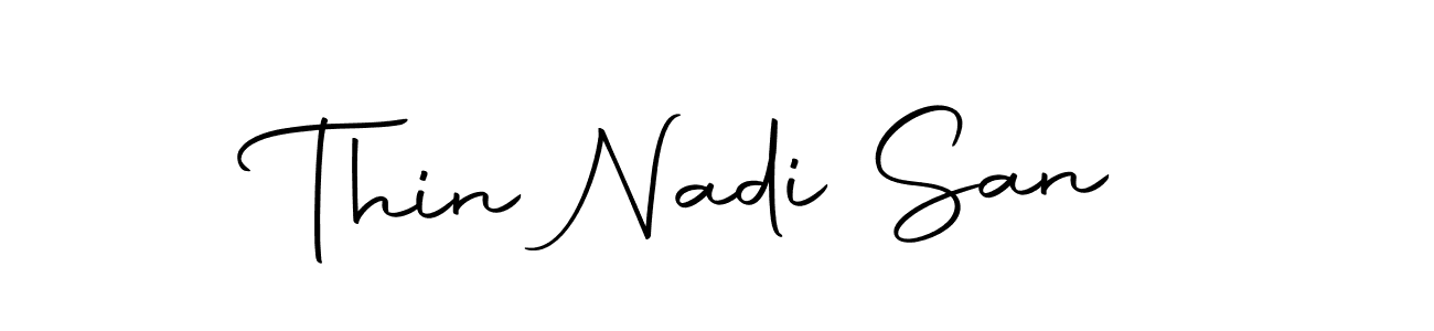 Thin Nadi San stylish signature style. Best Handwritten Sign (Autography-DOLnW) for my name. Handwritten Signature Collection Ideas for my name Thin Nadi San. Thin Nadi San signature style 10 images and pictures png