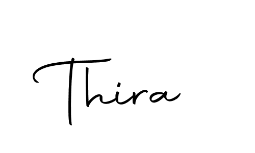 Create a beautiful signature design for name Thira. With this signature (Autography-DOLnW) fonts, you can make a handwritten signature for free. Thira signature style 10 images and pictures png
