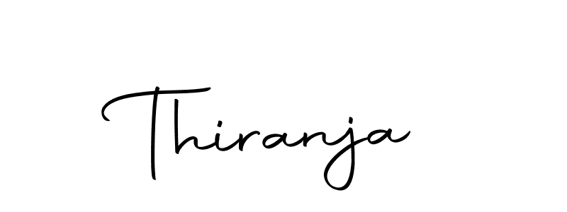 You should practise on your own different ways (Autography-DOLnW) to write your name (Thiranja) in signature. don't let someone else do it for you. Thiranja signature style 10 images and pictures png