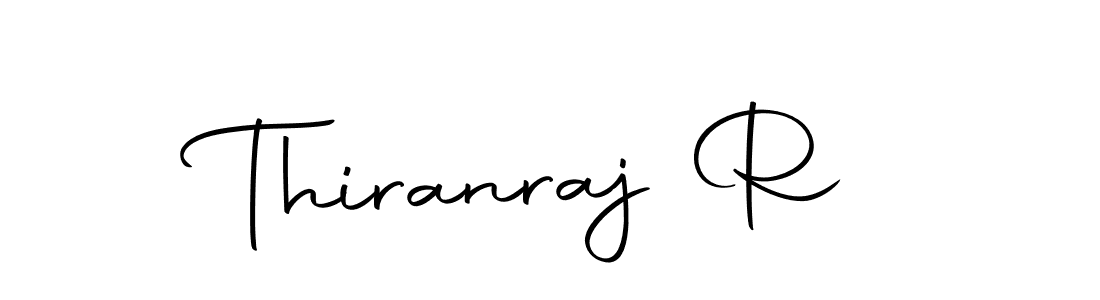 Similarly Autography-DOLnW is the best handwritten signature design. Signature creator online .You can use it as an online autograph creator for name Thiranraj R. Thiranraj R signature style 10 images and pictures png