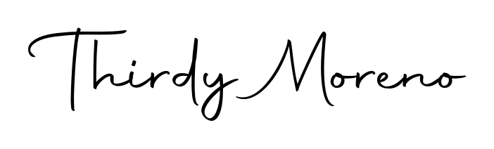The Autography-DOLnW signature style provides a bold statement for name Thirdy Moreno. Designed for business owners, executives, and leaders. Thirdy Moreno signature style 10 images and pictures png