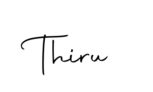 Design your own signature with our free online signature maker. With this signature software, you can create a handwritten (Autography-DOLnW) signature for name Thiru. Thiru signature style 10 images and pictures png