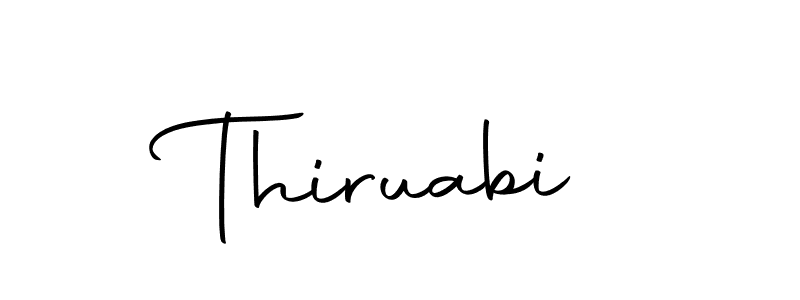 Make a beautiful signature design for name Thiruabi. With this signature (Autography-DOLnW) style, you can create a handwritten signature for free. Thiruabi signature style 10 images and pictures png