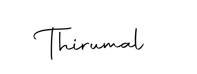 Design your own signature with our free online signature maker. With this signature software, you can create a handwritten (Autography-DOLnW) signature for name Thirumal. Thirumal signature style 10 images and pictures png