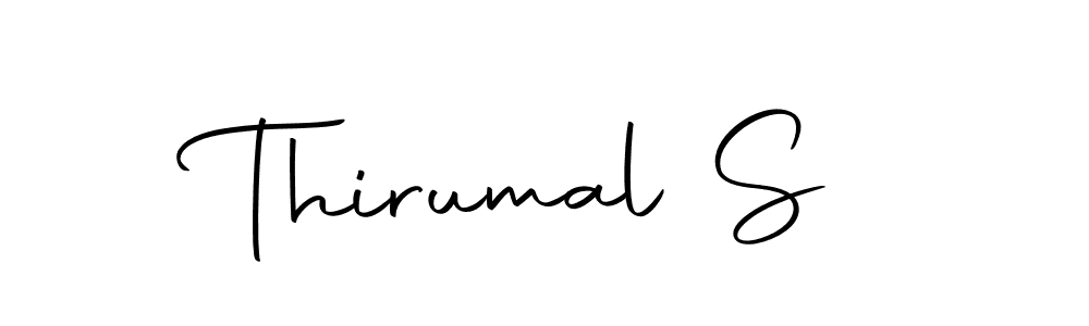 Also we have Thirumal S name is the best signature style. Create professional handwritten signature collection using Autography-DOLnW autograph style. Thirumal S signature style 10 images and pictures png